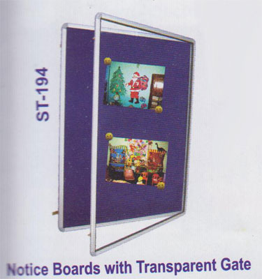 Manufacturers Exporters and Wholesale Suppliers of Notice Boards Transparent Gate New Delhi Delhi